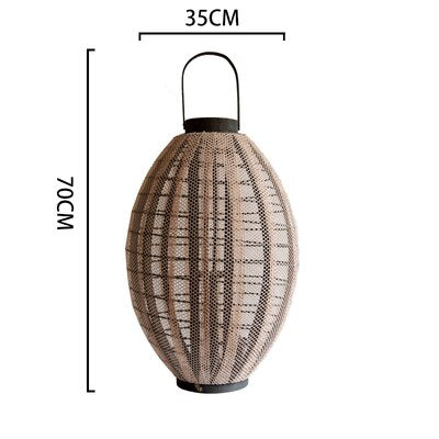 Nordic Style Floor Lantern Lamp Courtyard Garden Decorations