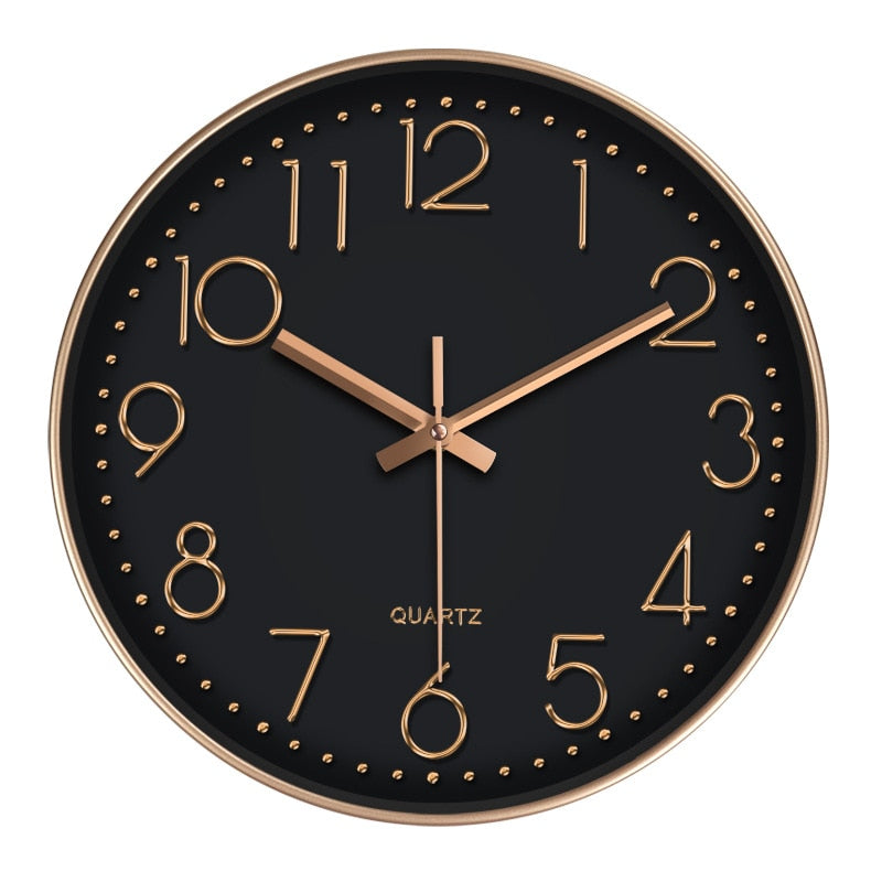 Nordic Style Wall Clock 12 Inch