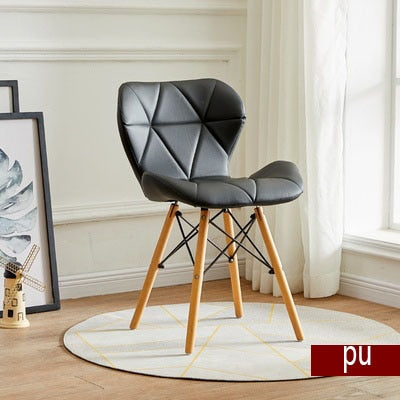 Nordic Dining Chair Desk Makeup Stool