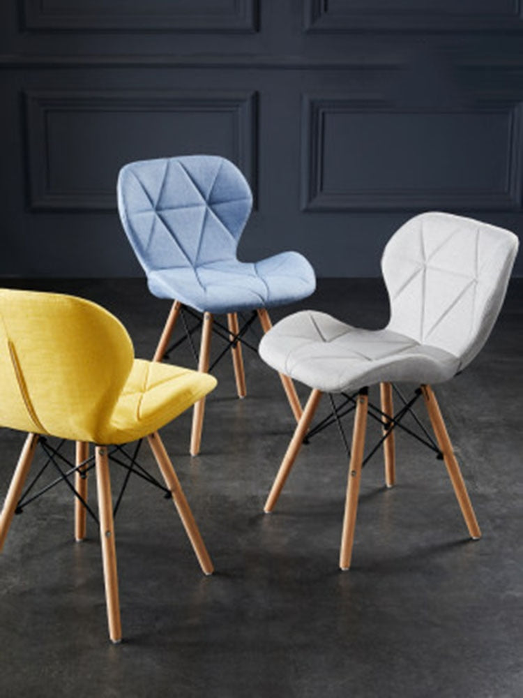 Nordic Dining Chair Desk Makeup Stool