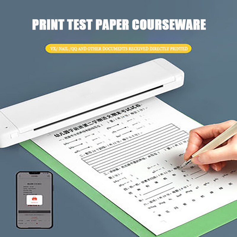 Portable Printer for Students Phone Connected