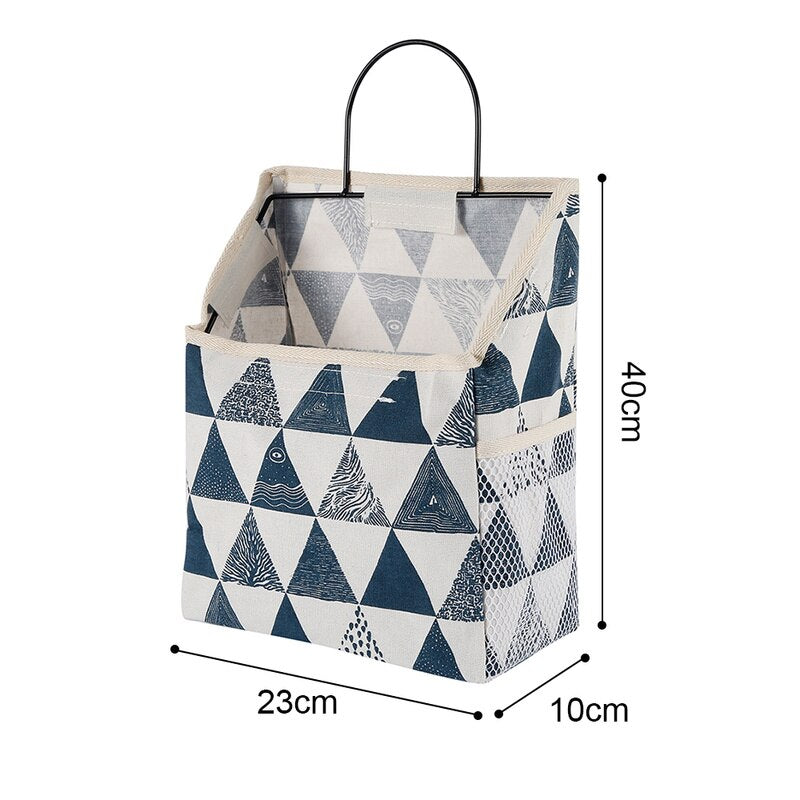 Hanging Storage Bag Organizer Magazine Holder