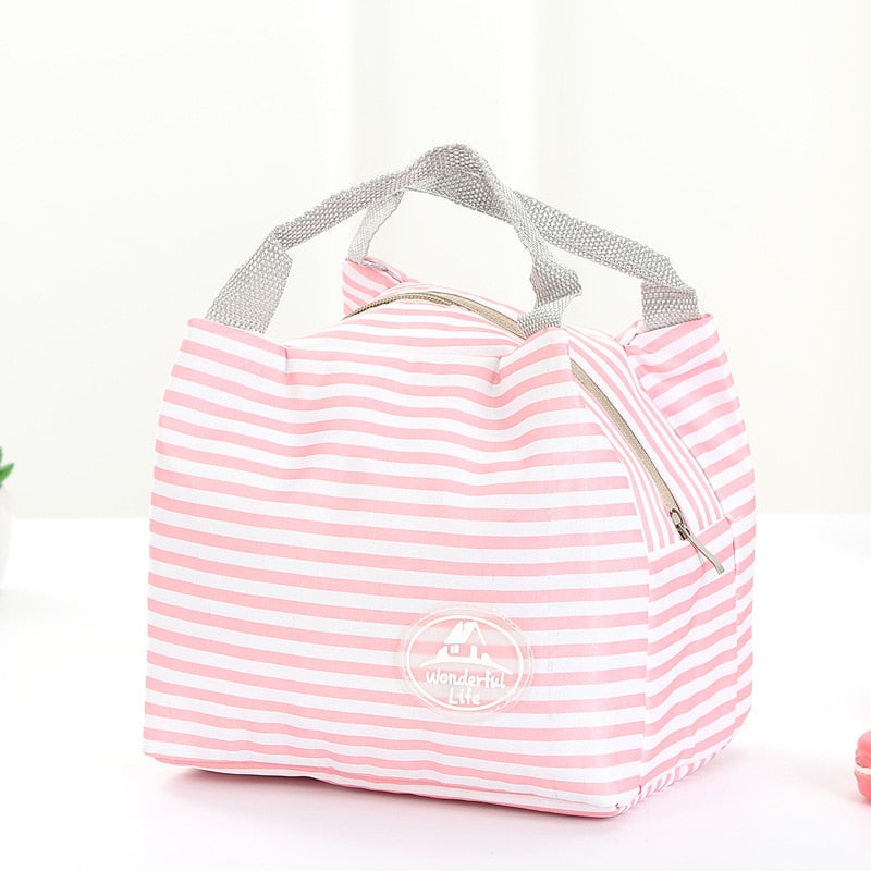 Lunch Bag Thermal Insulated Tote Cooler Bag