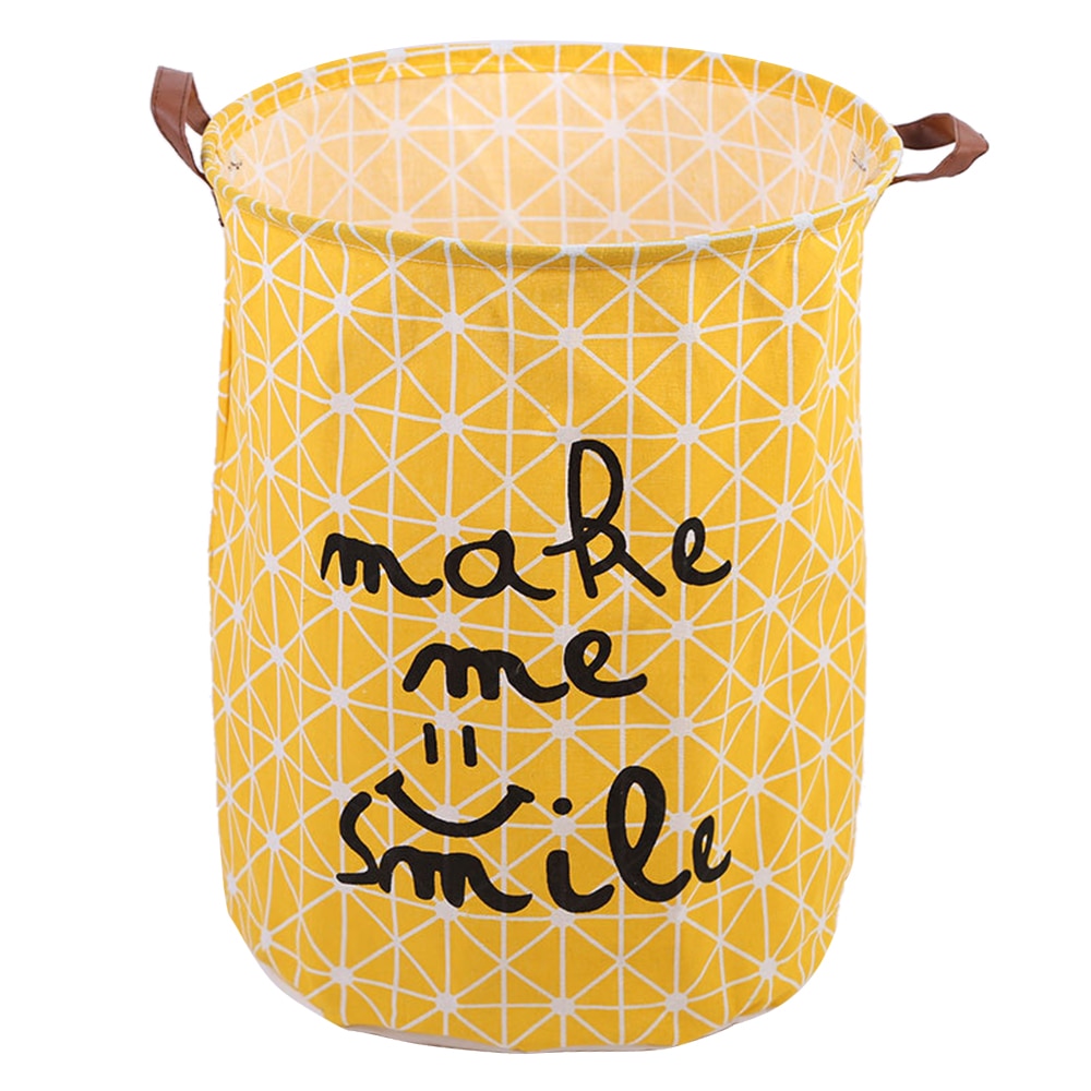 Folding Laundry Basket Storage Bucket Organizer