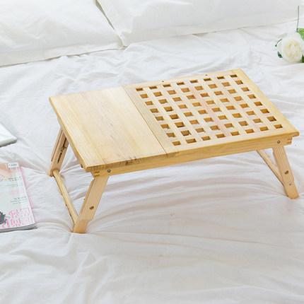 Foldable Laptop Wood Table Portable - mishiKart