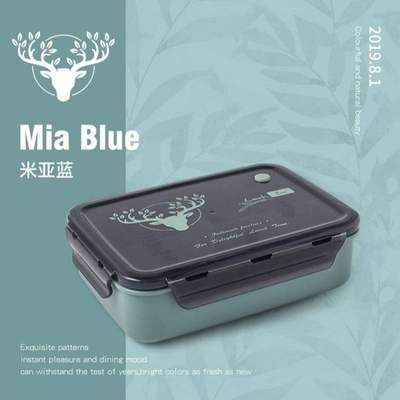 Pack of 10 - Portable Lunch Box (22.5*16.5*7cm)