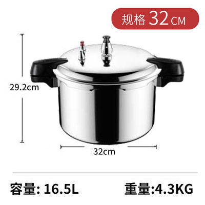 Pressure Cooker with Induction Base Gas Cooker