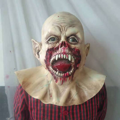 Halloween Horror Mask Latex Scary Mask Cosplay Party Mask Face Horror Ghost Mask