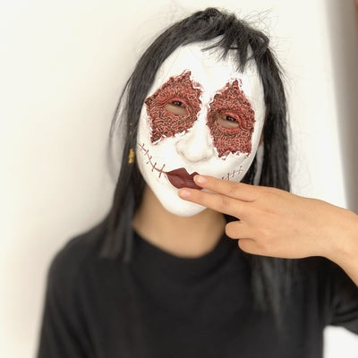 Halloween Horror Mask Latex Scary Mask Cosplay Party Mask Face Horror Ghost Mask