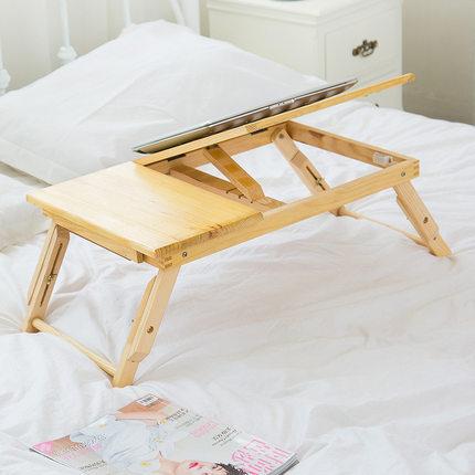 Foldable Laptop Wood Table Portable - mishiKart