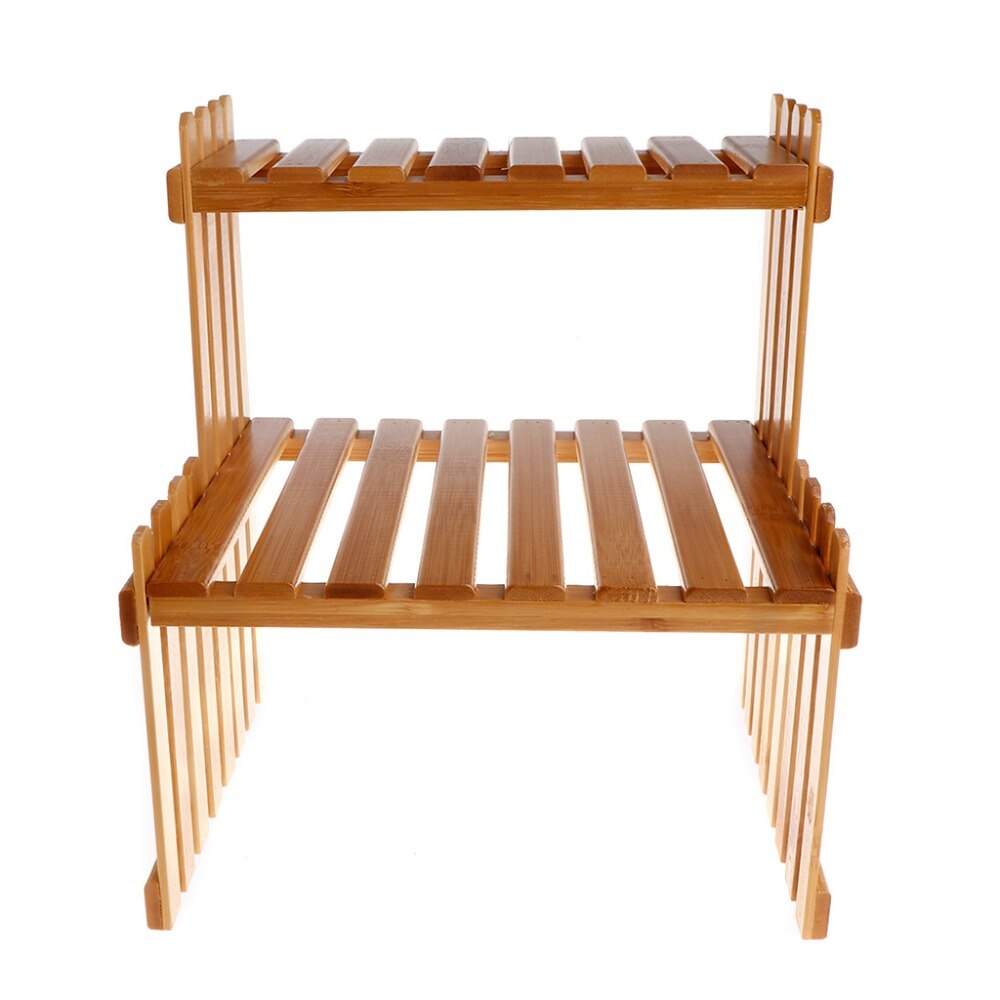 Bamboo Flower Stand Garden Organizer