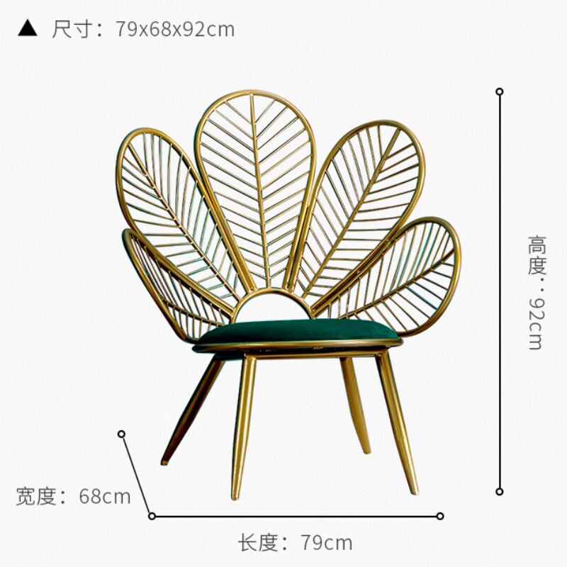 Modern Luxury Peacock Chair Sofa