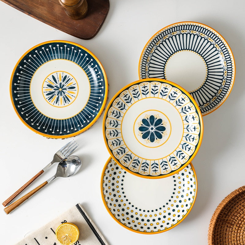 Nordic Microwave compatible Ceramic Dinner Set