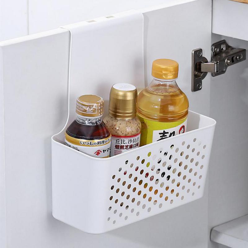 Multi-Purpose Over-the-Door Hanging Basket For Kitchen & Bathroom