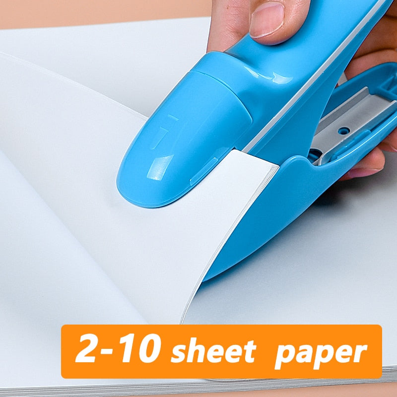 Hand-held Mini Safe Stapler without Staples