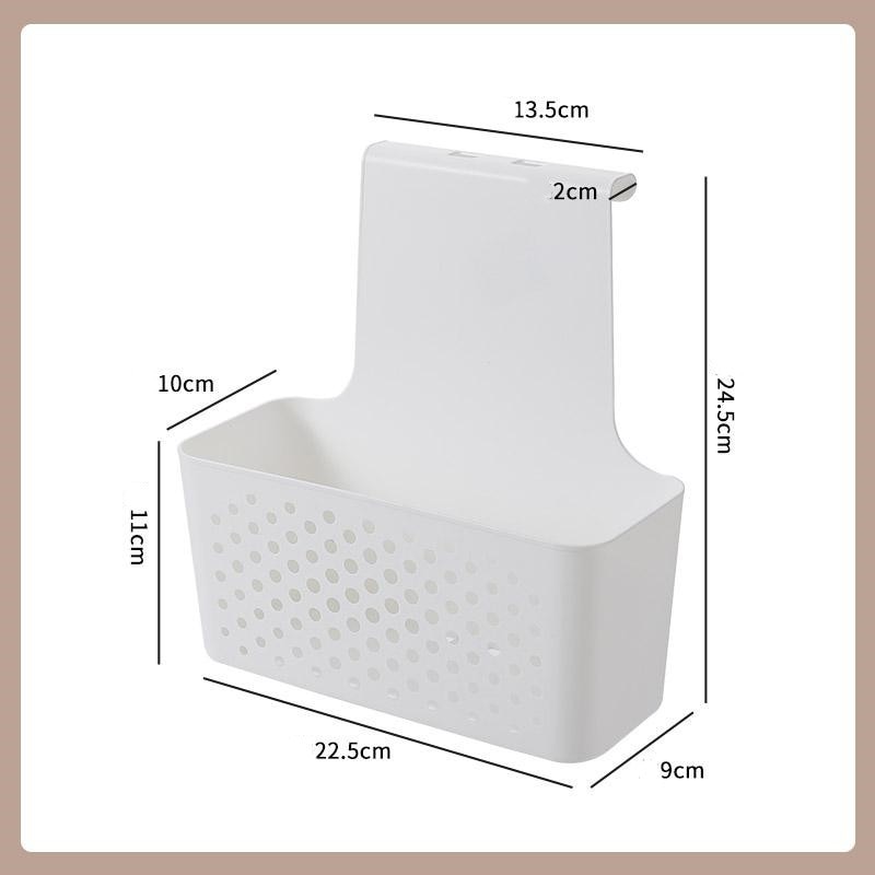 Multi-Purpose Over-the-Door Hanging Basket For Kitchen & Bathroom