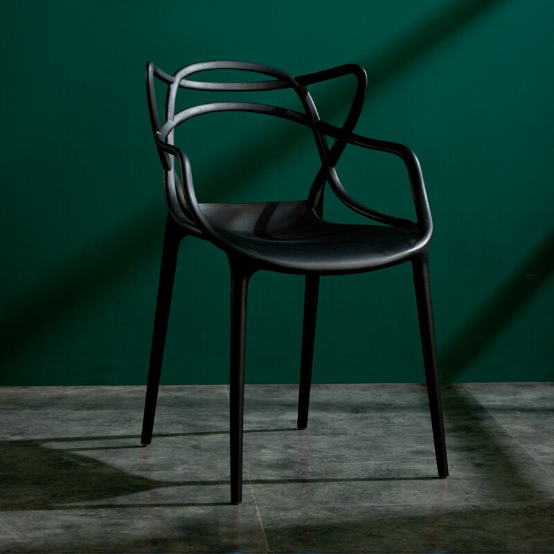 Nordic Creative Dining Chair with Backrest for Living Room & Bedroom