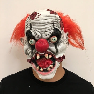 Halloween Horror Mask Latex Scary Mask Cosplay Party Mask Face Horror Ghost Mask