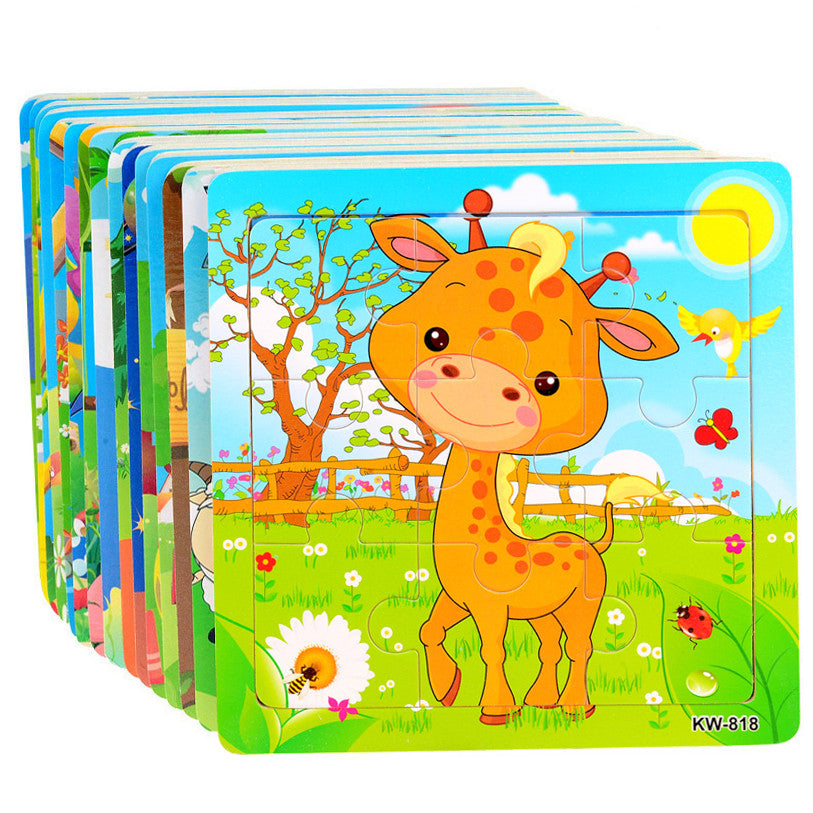 Kids Puzzle (2 to 6 year old) - Random Design