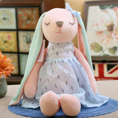 Pack of 10 - Long Ear Rabbit Plush Soft Toy 35 cm