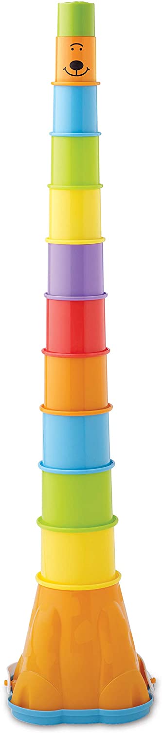 Bru Stack & Sort Stacking Giraffe Bucket