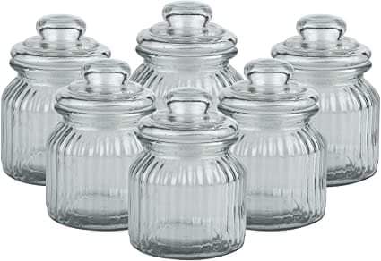 Pack of 5 Glass Storage Containers - mishiKart