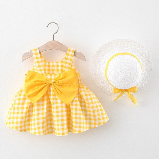 Baby Girls Summer Dress Sleeveless Print Floral