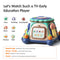 6-in-1 Baby Activity Cube Learning Alphabet Game Learning Machine
