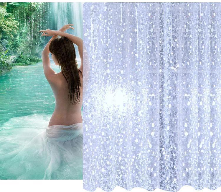 Waterproof Shower Curtain Bathroom Curtains