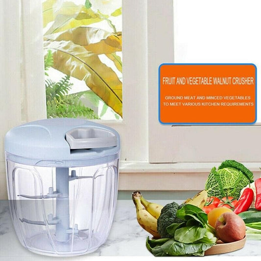 Manual Fruit Vegetable Meat Chopper Shredder Hand Pull Tools Gadget Dumpling Food Kitchen Grinder