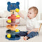Rolling Ball Pile Tower Educational Toys For Baby