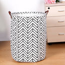 Folding Laundry Basket Storage Bucket Organizer
