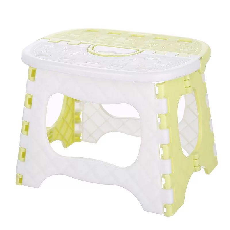 Set of 2 - Folding Step Stool Foldable Camping Stool