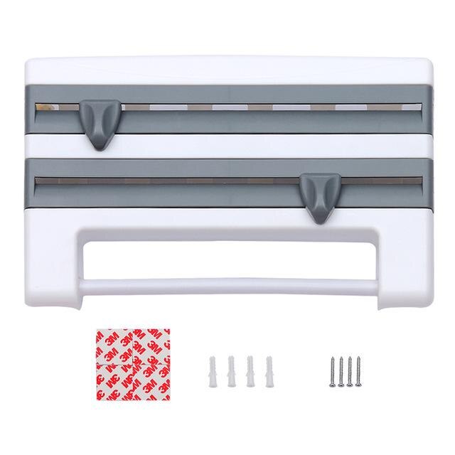 Paper Towel Holder Storage Rack Kitchen Organizer Dispenser