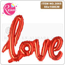 Love Letter Foil Balloons Party Decoration