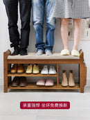 Shoe Rack Sofa - Shoe Change Stool Storage