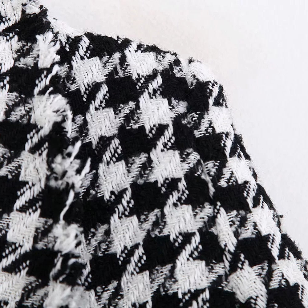 Women Tweed Jackets Office