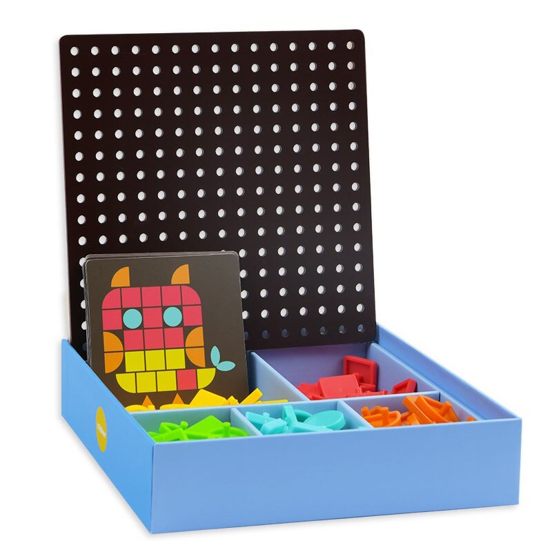 Mideer Puzzle Children Toys Geometric Shape Mosaic Puzzle ABS Educational