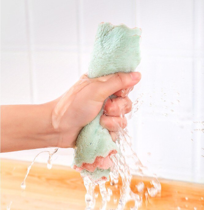 Pack of 30 - Kitchen Dish Degreasing Cloth Household Cleaning Dusting Wiping Towel