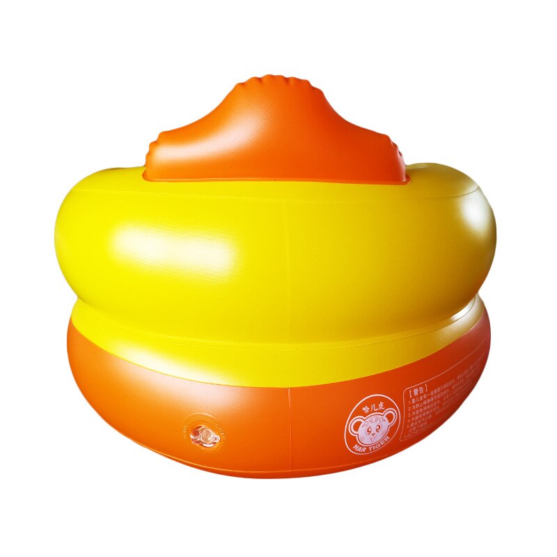 Baby Chair Seat Inflatable PVC Sofa Yellow Duck