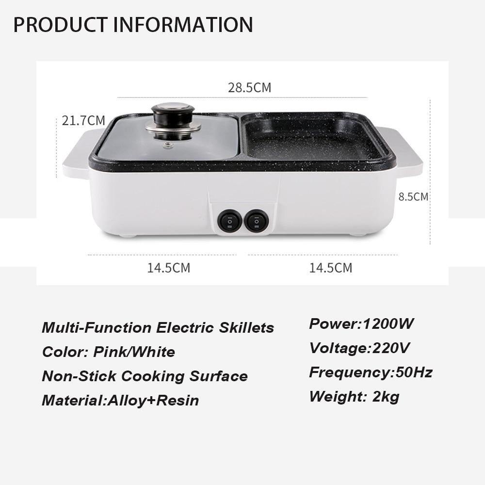 Mini Hotpot Cooking Pot Barbecue Non-Stick BBQ Heating Pan - mishiKart