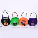 Halloween Loot Party Kids Pumpkin Trick Treat Candy Tote Bags