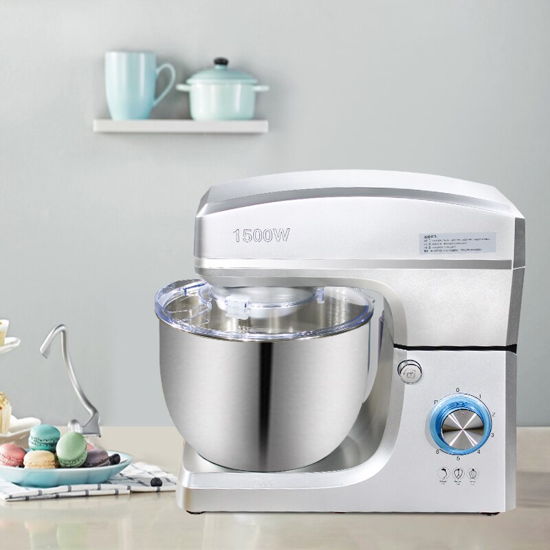 Commercial Stainless Steel 1500W Dough Stand Mixer 7L