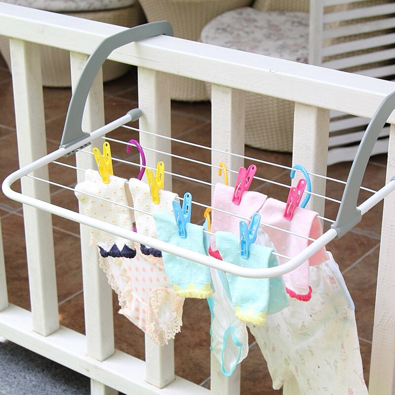 Clothes Hanger Drying Rack Wall Mount Laundry Stand Radiator Hangers for Clothes