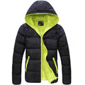 Unisex Fashion Winter Coat Men Jacket Warm Thicken Zip Up