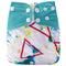 Pack of 5 - Reusable Cloth Diaper Adjustable Baby Nappies Washable Fit 3-15 kg