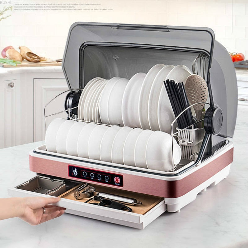 Electronic Dish Dryer Ultraviolet Tabletop Disinfection UV