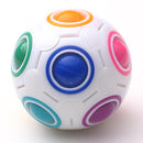 Creative Spheric Magic Rainbow Ball Plastic Magic Puzzle Children Educational Cube