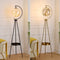 Floor Lamp for Living Room with Glass Ball