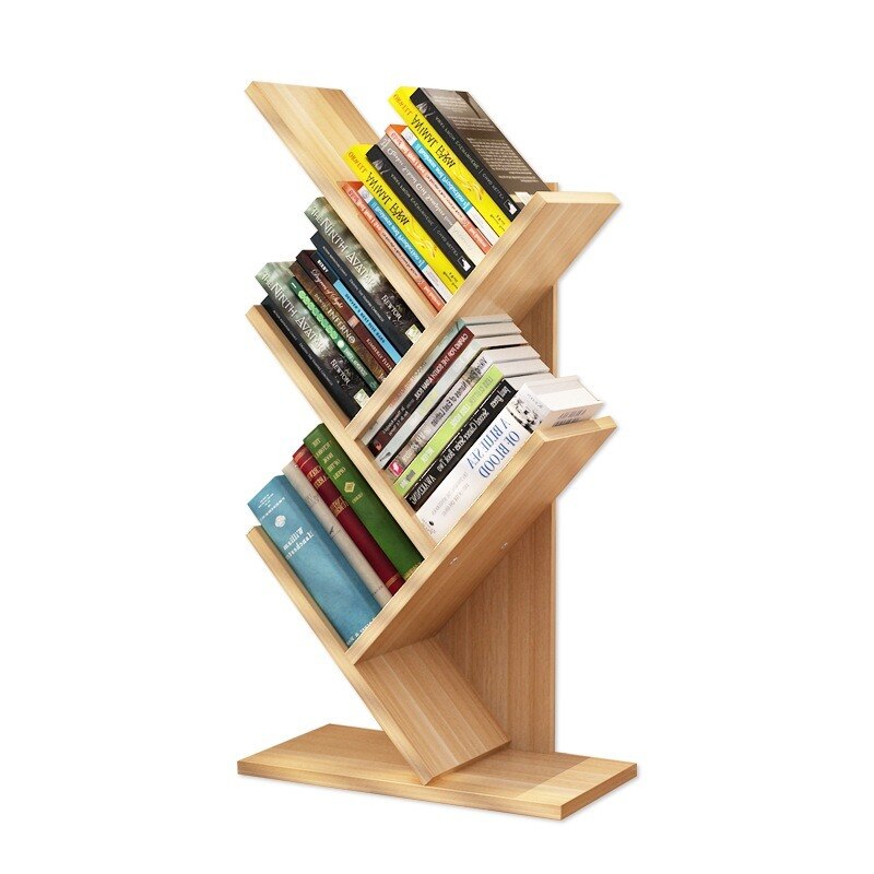 Table Tree Bookshelf Children's Simple Shelf Student Desktop Bookshelf